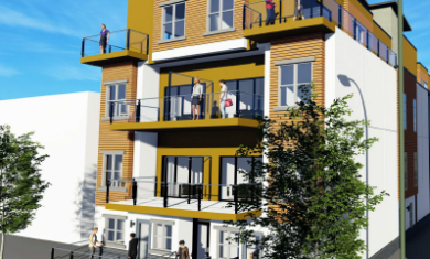 1105-20 4 Story Mix Use Edmonton